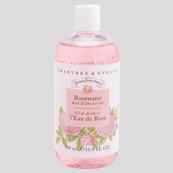 CRABTREE & EVELYN Rosewater Scented Bath and Shower Gel - Picture 2 of 6